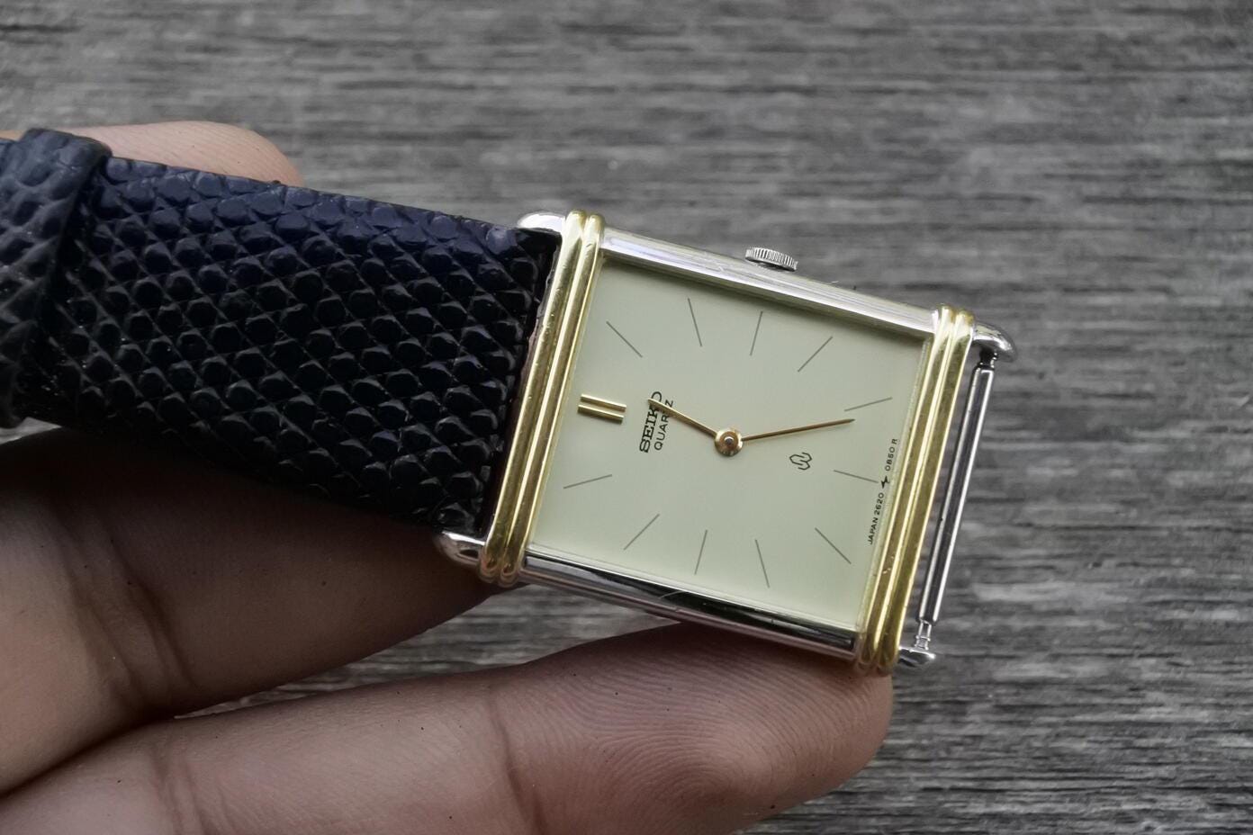 SEIKO 　VINTAGE　セイコー　置時計 昭和レトロ セイコー 置時計 クロック 木製 ウッド アンティーク