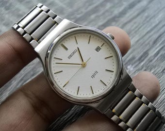 美品 セイコー スピリット デイデイト メンズ腕時計 5P32-7A00 美品 セイコー スピリット デイデイト メンズ腕時計 5P32-7A00