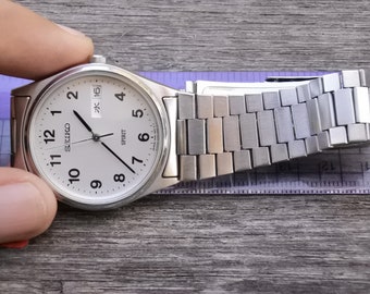 美品 SEIKO SPIRIT DAY DATE Vintage Watch SOLD! Rare Vintage Seiko Spirit Day/Date Watch -Movement