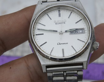 時計 SEIKO CHRONOS 8123-7130 SUWA QUARTZ SEIKO CHRONOS 8123-7130 SUWA ヴィンテージクォーツ - メルカリ