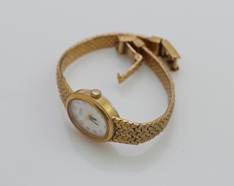 Waltham Gold Plated Nugget Wrist Watch 32mm - Etsy