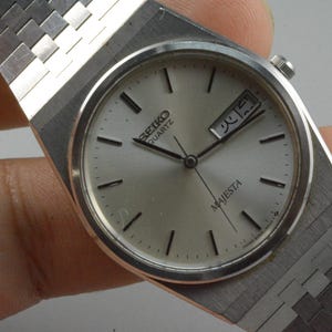 King Quartz Seiko Bracelet - Etsy