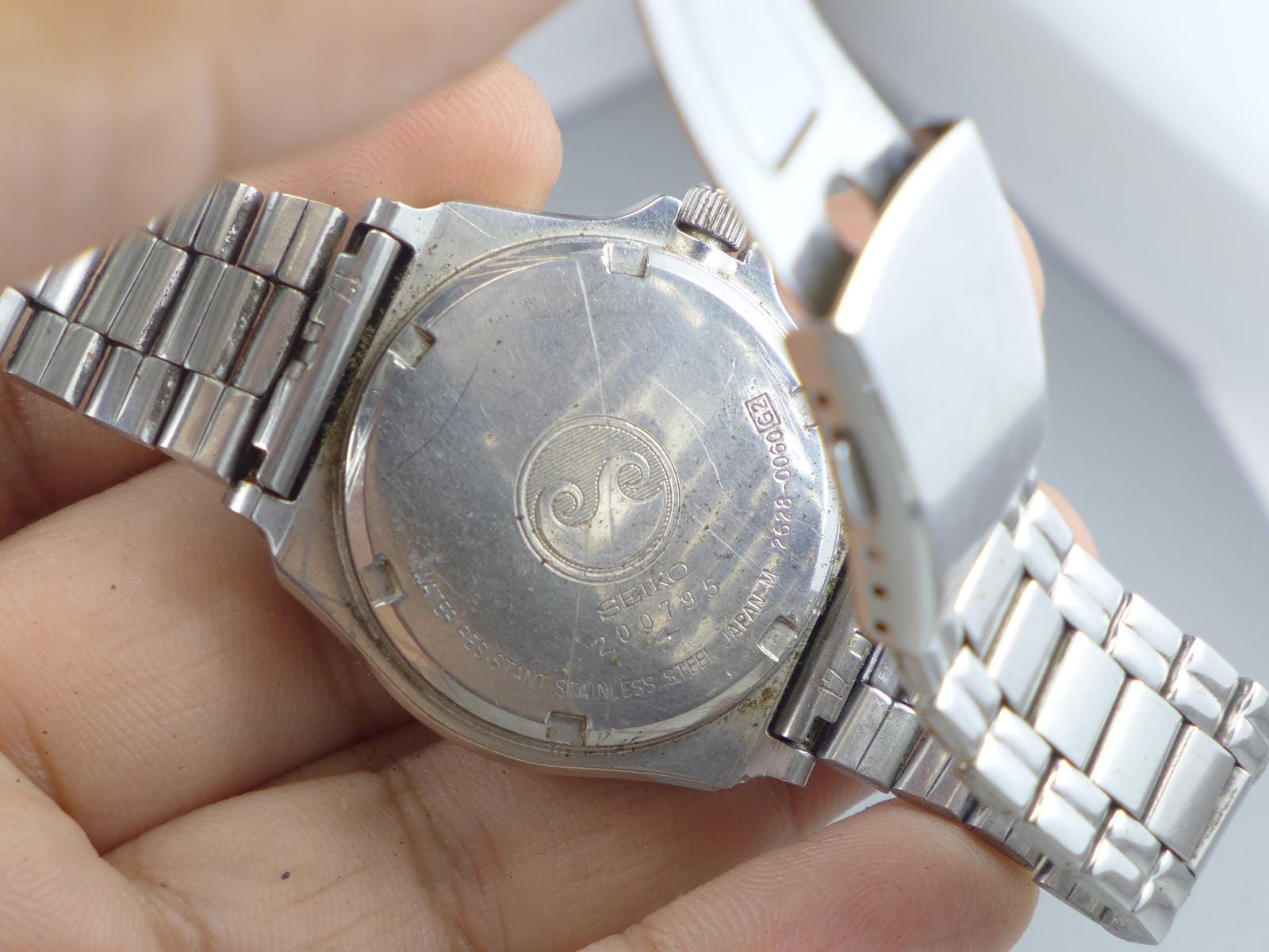 ヴィンテージ セイコー シルバーウェーブ 2628 0060 ローマ数字文字盤