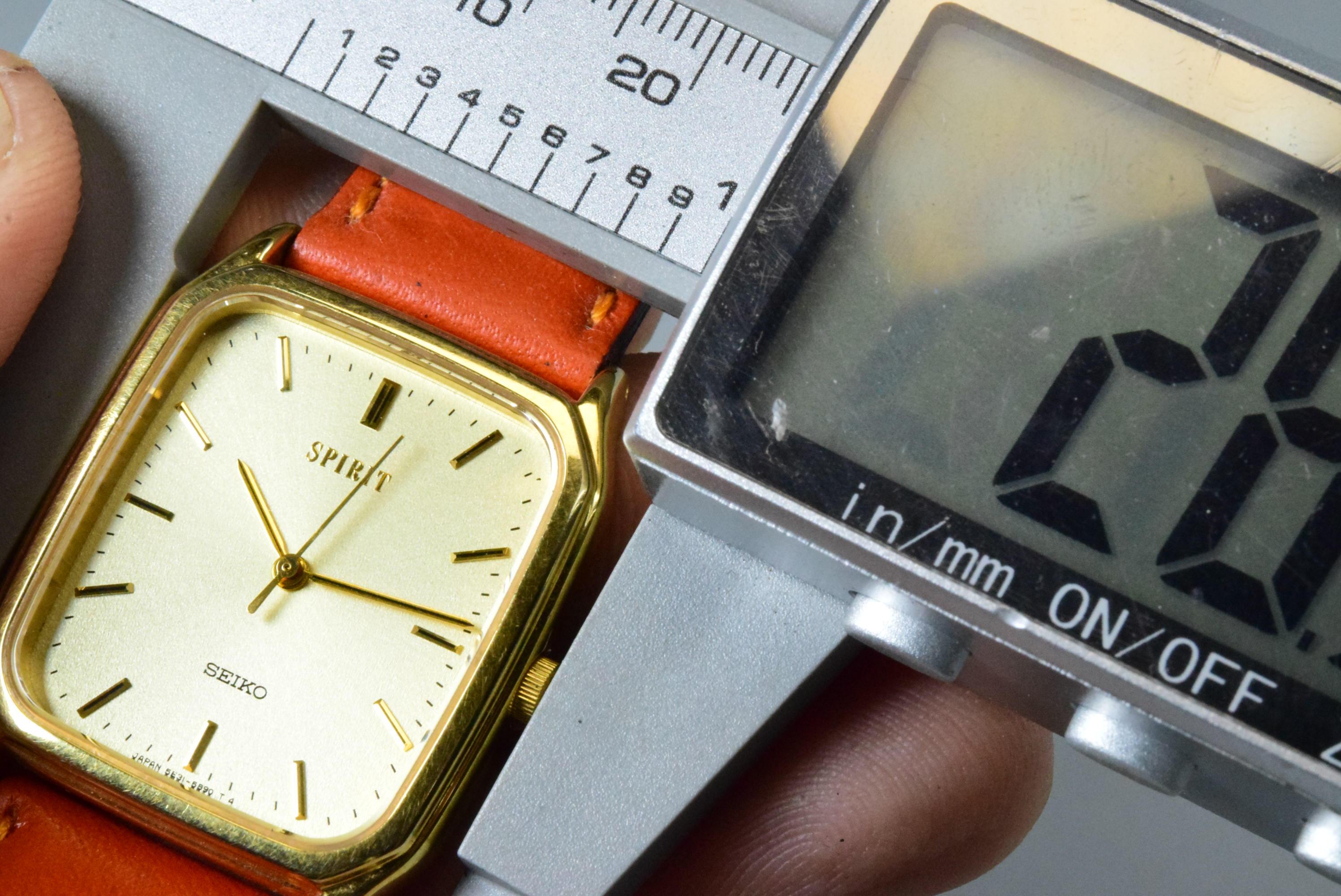 Vintage Seiko Gold Plate 5P31 5B50 Yellow Dial Men Quartz Dress