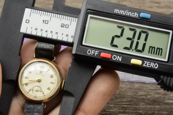 SEIKO セイコー　14K Vintage Seiko S Mark 14K Gold Filled White Dial Lady Hand Winding