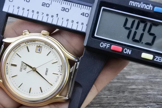Vintage Seiko Spirit AGS 5M22 6A10 Semi-automatic Men Quartz