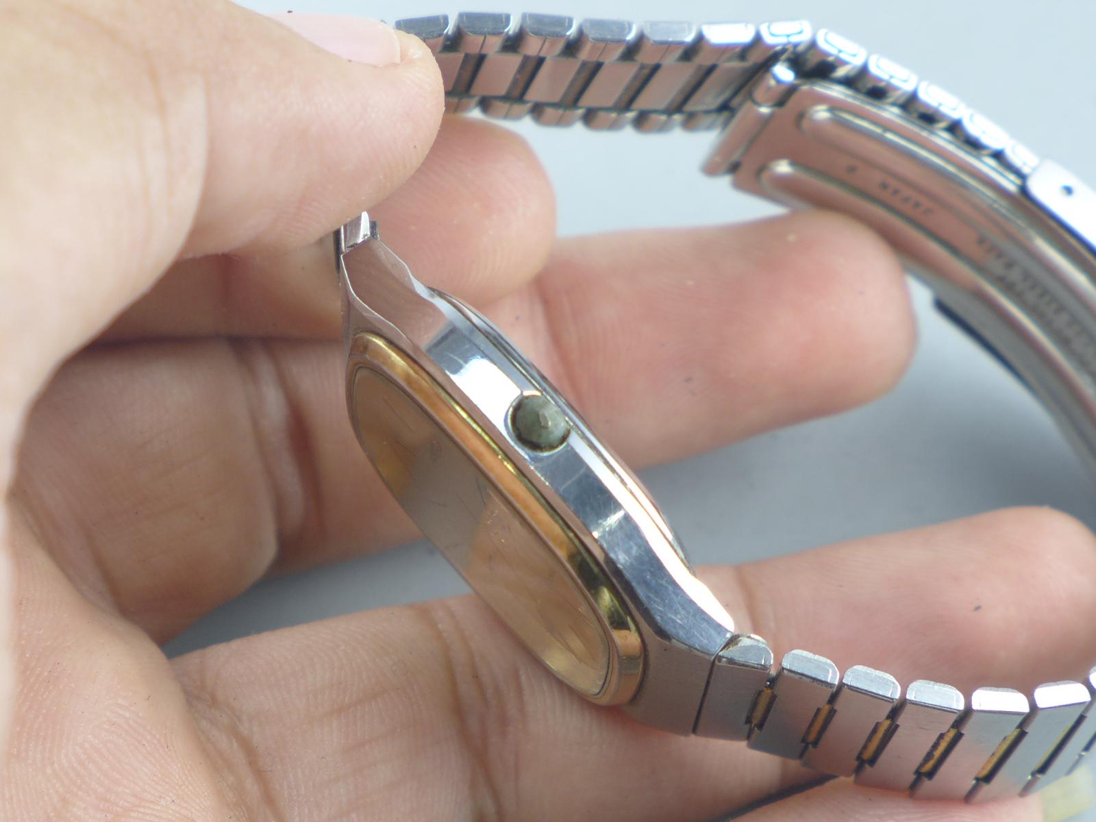 中古】SEIKO Chronos 7433-5080 腕時計 ゴールド/シルバー 電池切れ 