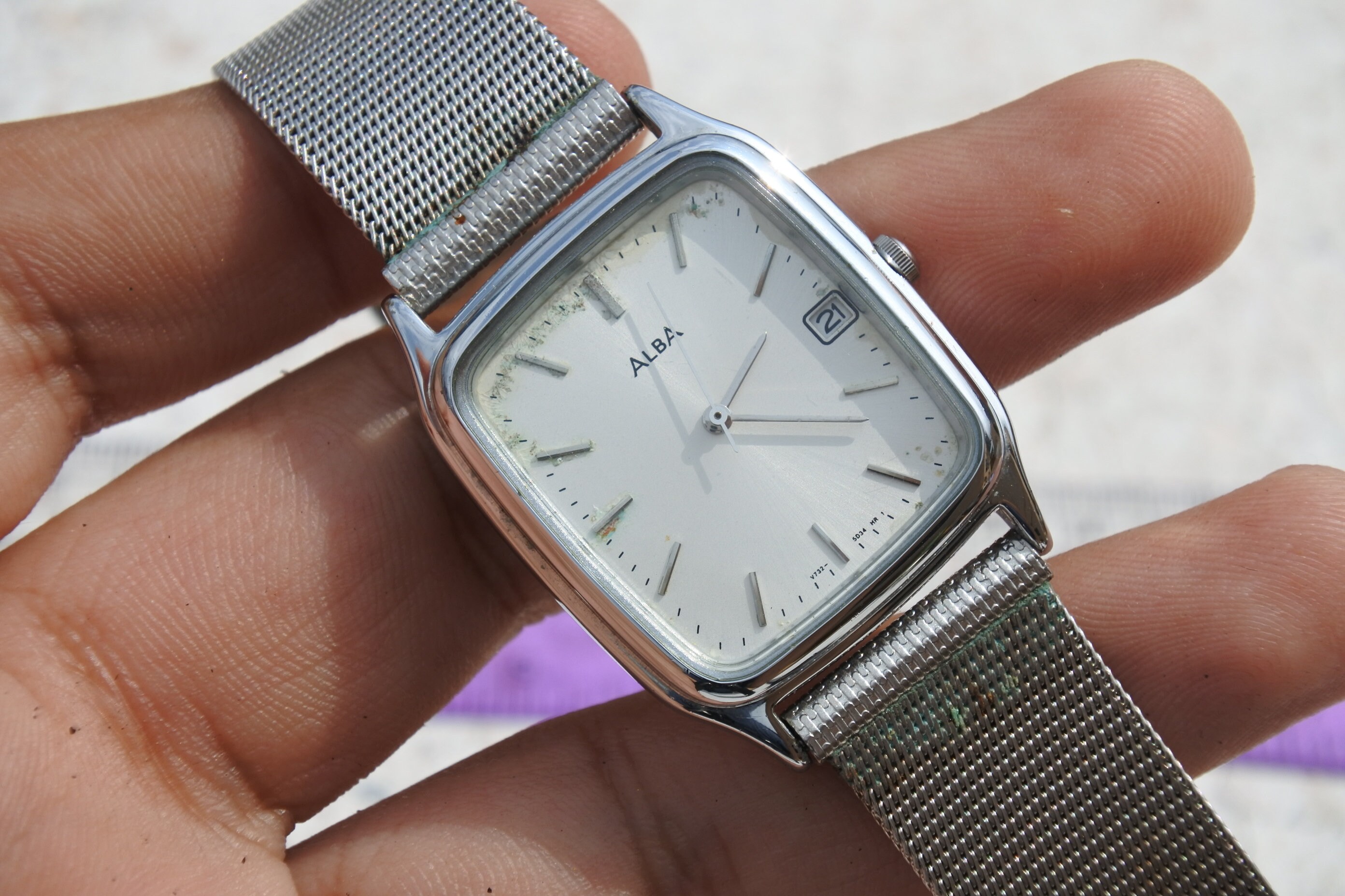 13580円 最終値下げ SEIKO ALBA ORVITAX インナーベゼル 腕時計(アナログ) 