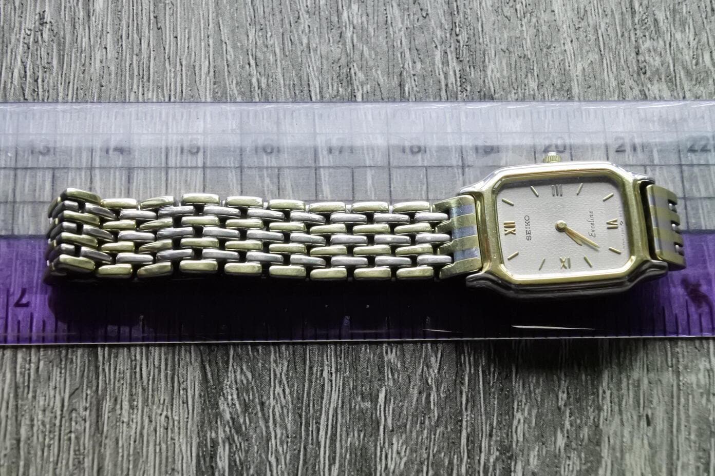 SEIKO セイコー Exceline 7320-6520 クォーツ 腕時計 Vintage Seiko Exceline 7320 6530 Lady Quartz Watch Japan