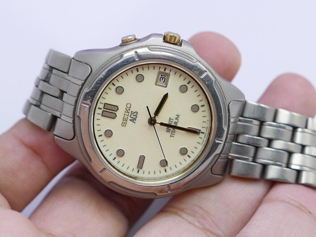 SEIKO セイコー SPRIT スピリットAGS（現キネテック） フルチタン ルミ 