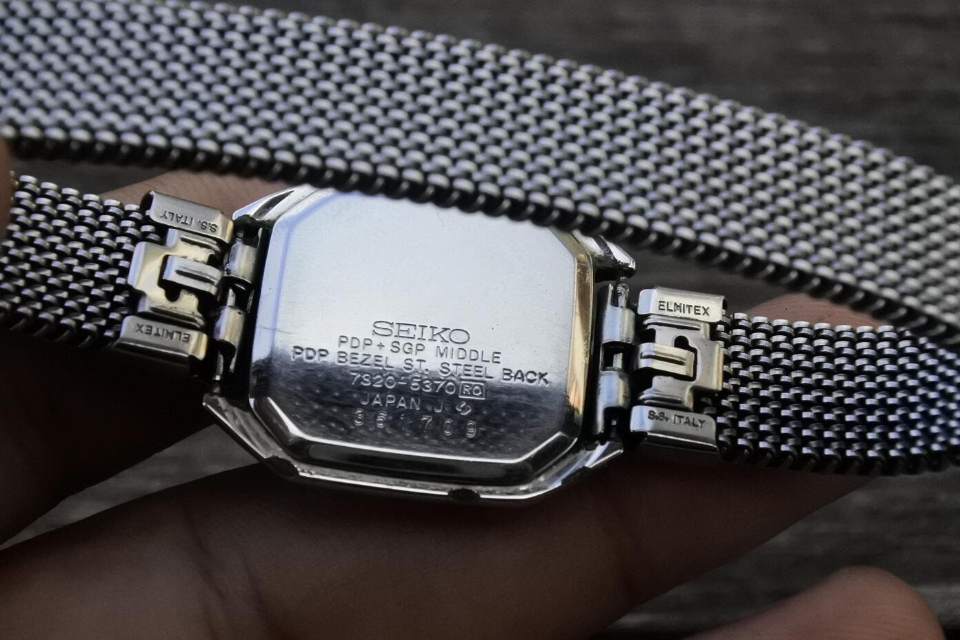SEIKO exeline 10Kアンティーク