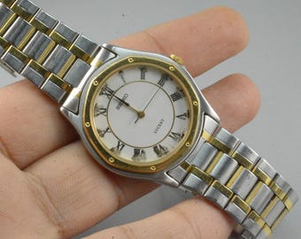 Vintage Seiko Lucent 1F2W 5A00 Watch Japan Two Watch Two Time
