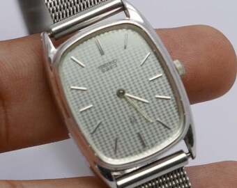 Vintage Seiko 4720 5100 Pattern Dial Lady Quartz Watch Japan