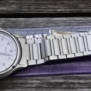 SEIKO クォーツ 腕時計 ホワイト 7433-7030（Seiko Chronos 7433
