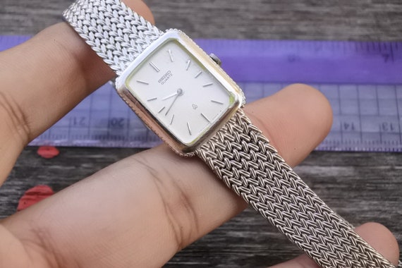 Vintage Seiko 1400 5143 Integrated Bracelet Lady Quartz Watch