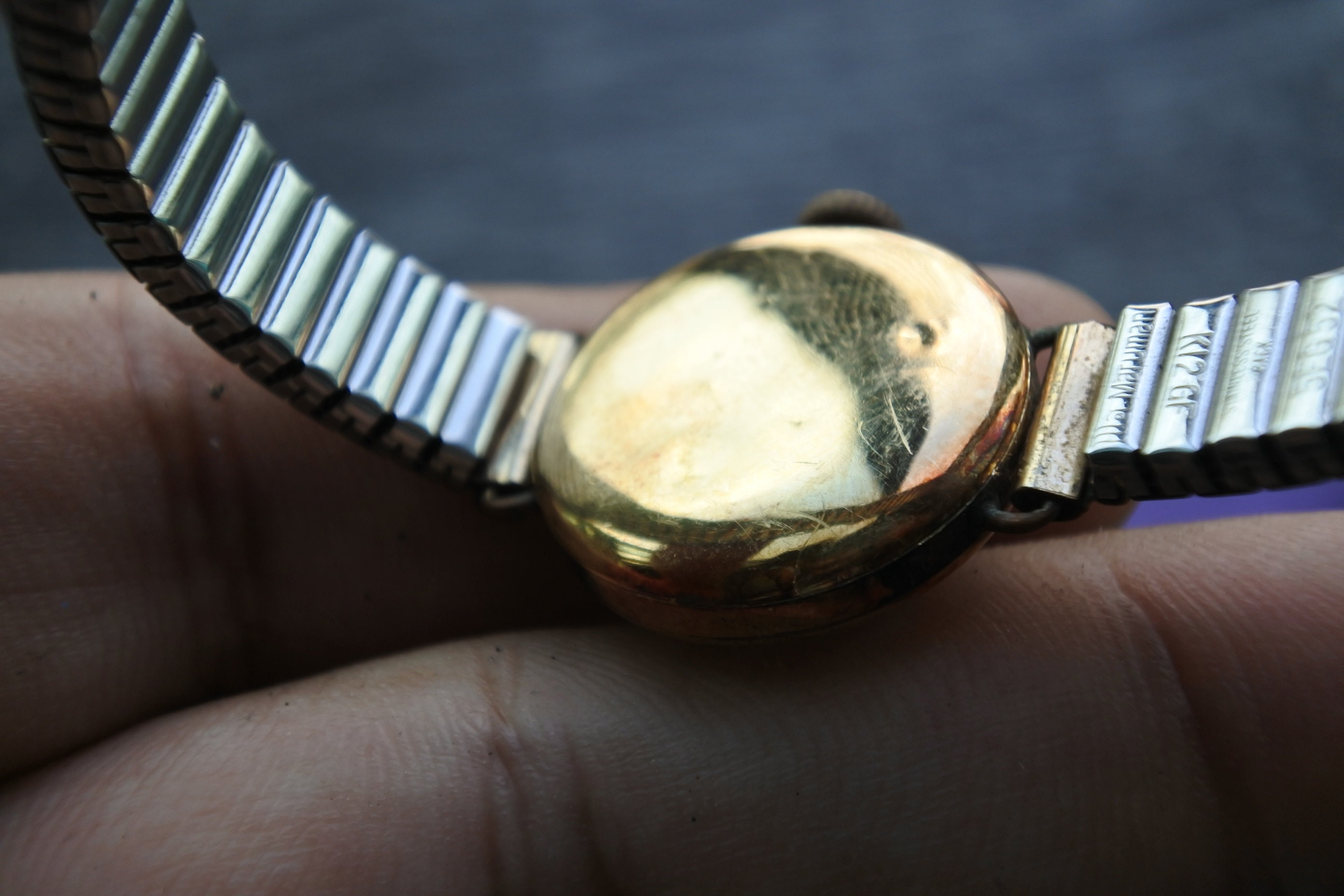 Vintage Super Rare Seiko Seikosha Hand Winding Watch in Full 18k