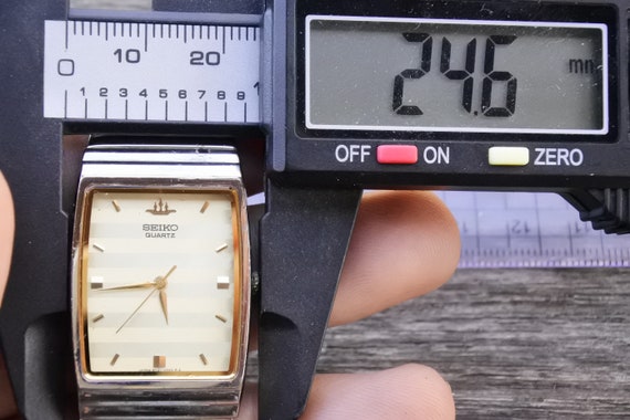Vintage Seiko Galaxy 8Y21 5050 Integrated Bracelet Men Quartz