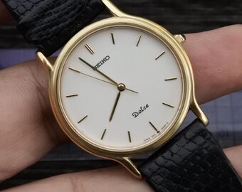 【SEIKO】 Dolce 1ポイントダイヤ ゴールドメッシュ 腕時計 SEIKO】 Dolce 1ポイントダイヤ ゴールドメッシュ 腕時計