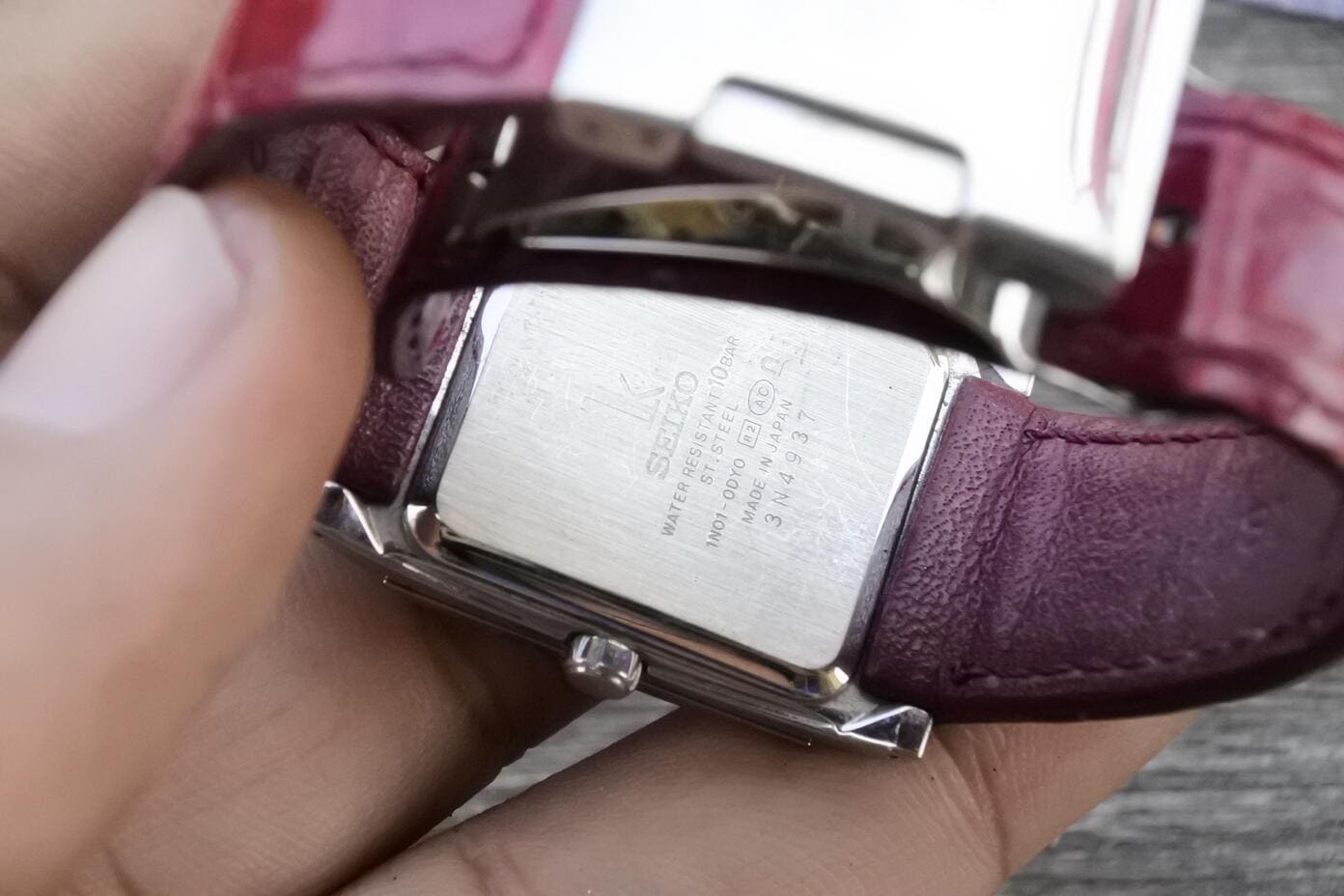 【希少】SEIKO LUKIA(セイコールキア) 　1N01-0DY0 Vintage Seiko Lukia 1N01 0DY0 Lady Quartz Watch Japan Square