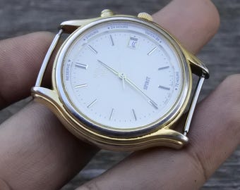 セイコーAGS 5M22-6A10　自動巻発電クオーツ　不動