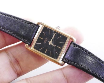 Vintage Seiko Lucent 5E21 5C10 Roman Numeric Dial Lady Quartz