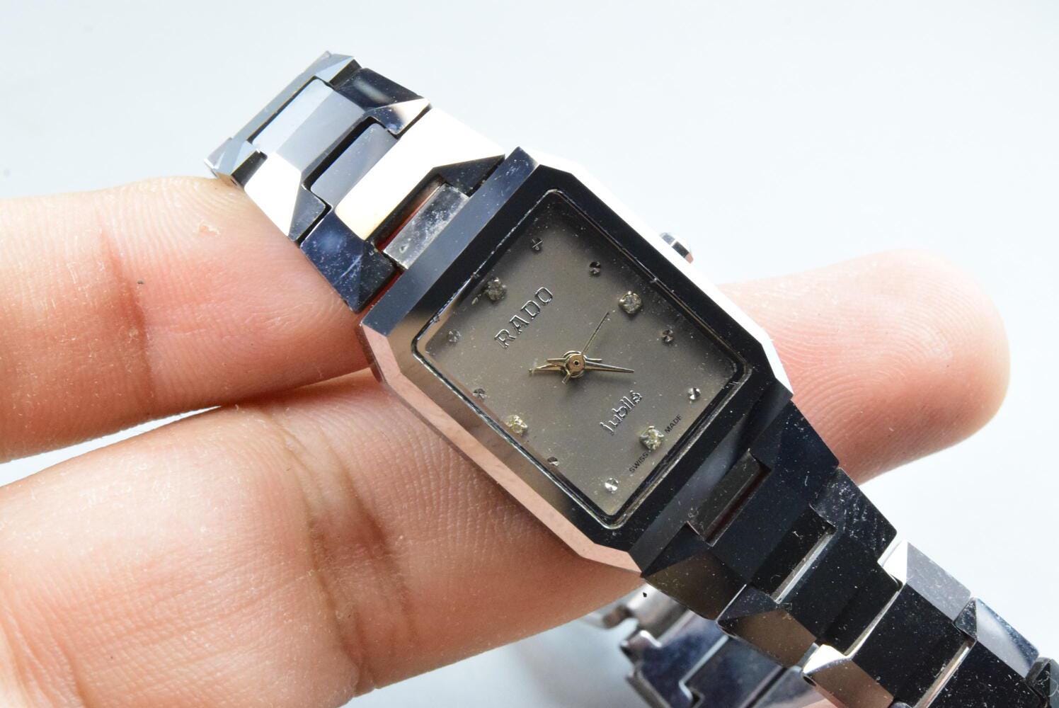 Vintage Rado Jubile Swiss Made Integrated Bracelet Lady Quartz