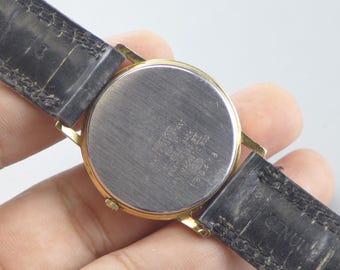 ヴィンテージ セイコー ドルチェ ゴールドプレート 8N41 7030 ゴールド