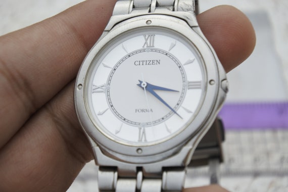 Vintage Citizen Forma Very Slim Roman Numeric Dia… - image 7