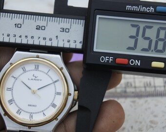 1970年代製 SEIKO セイコー LANDY 5P31-6B00 腕時計 Vintage Seiko Landy 5P31 6B00 Roman Numeric Dial Men Quartz