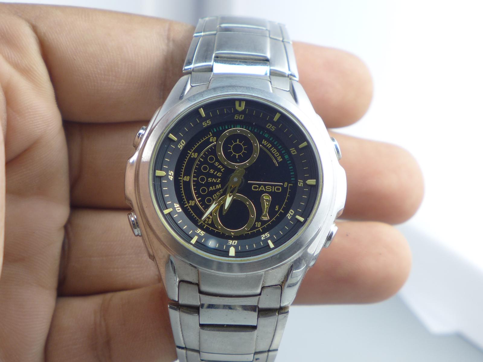 新品未開封　2006　WC 日本代表腕時計 Casio FIFA World Cup 2006 Limited WEF-506WC Men Quartz Mens Watch