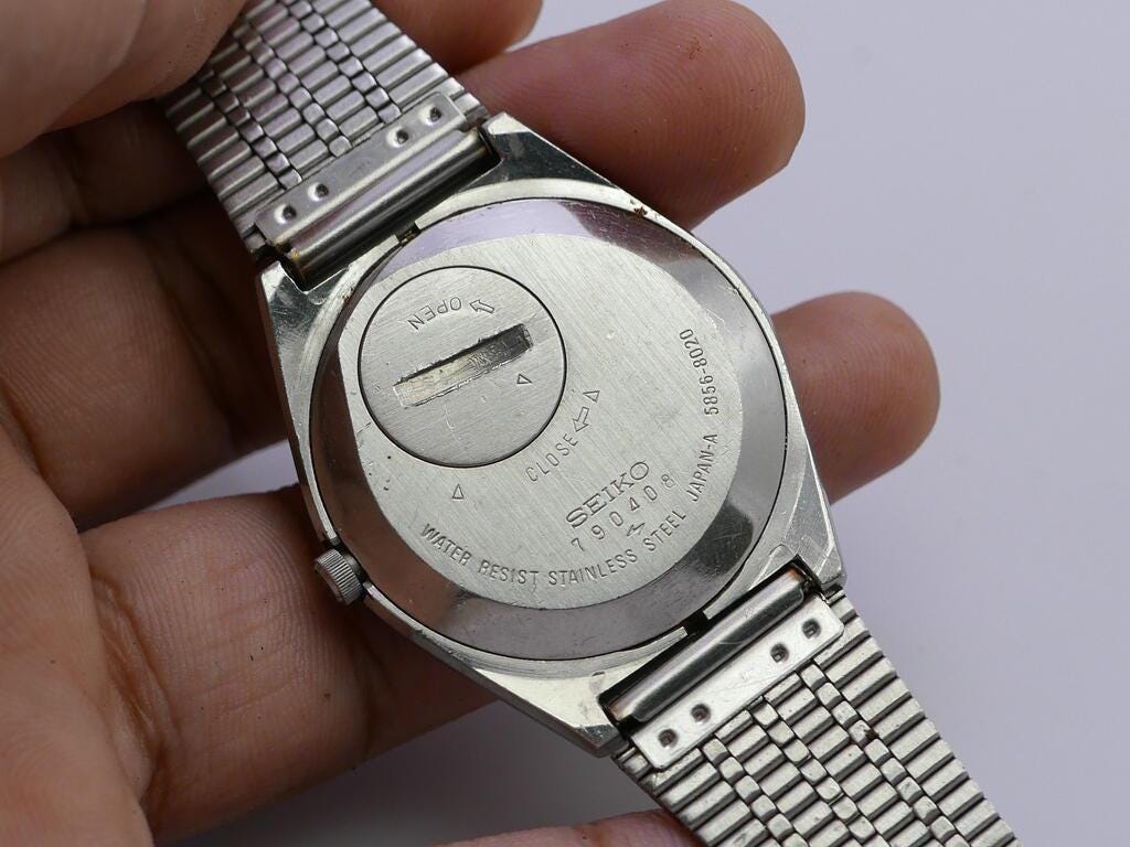 SEIKO セイコー キングクォーツ 不動　5856-8020 SEIKO セイコー キングクォーツ 不動 5856-8020 Yahoo