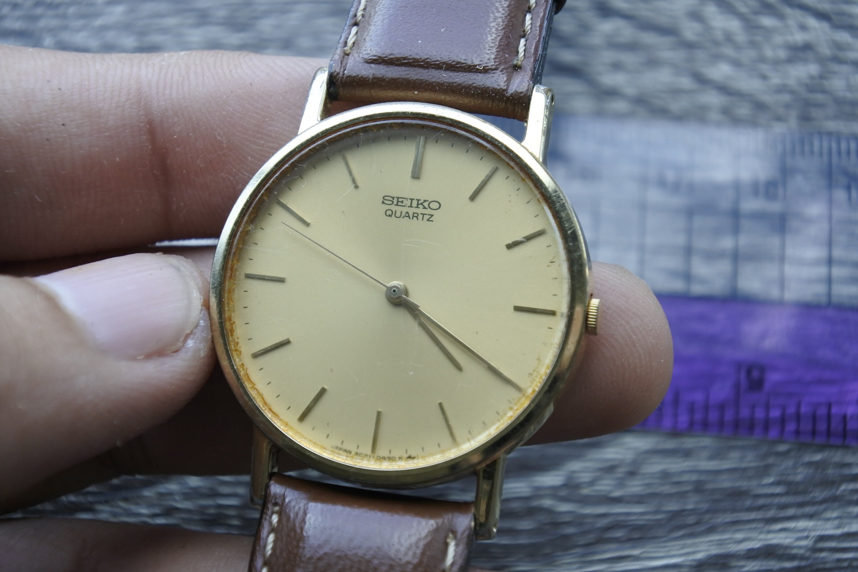 Seiko placcato deals oro