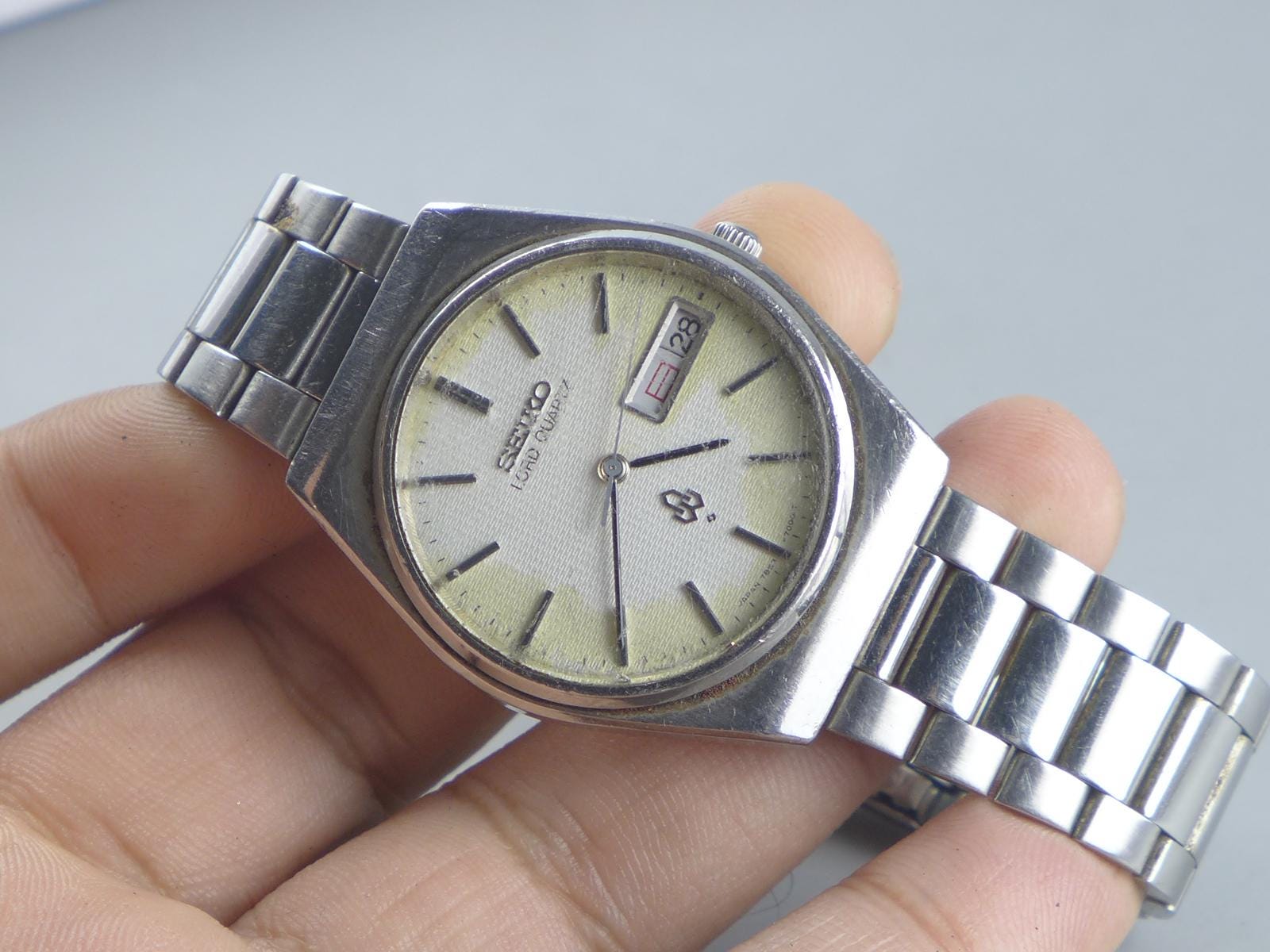 Quartz Seiko Lord 7853-7010 – Watches 0 Dial Fine Long