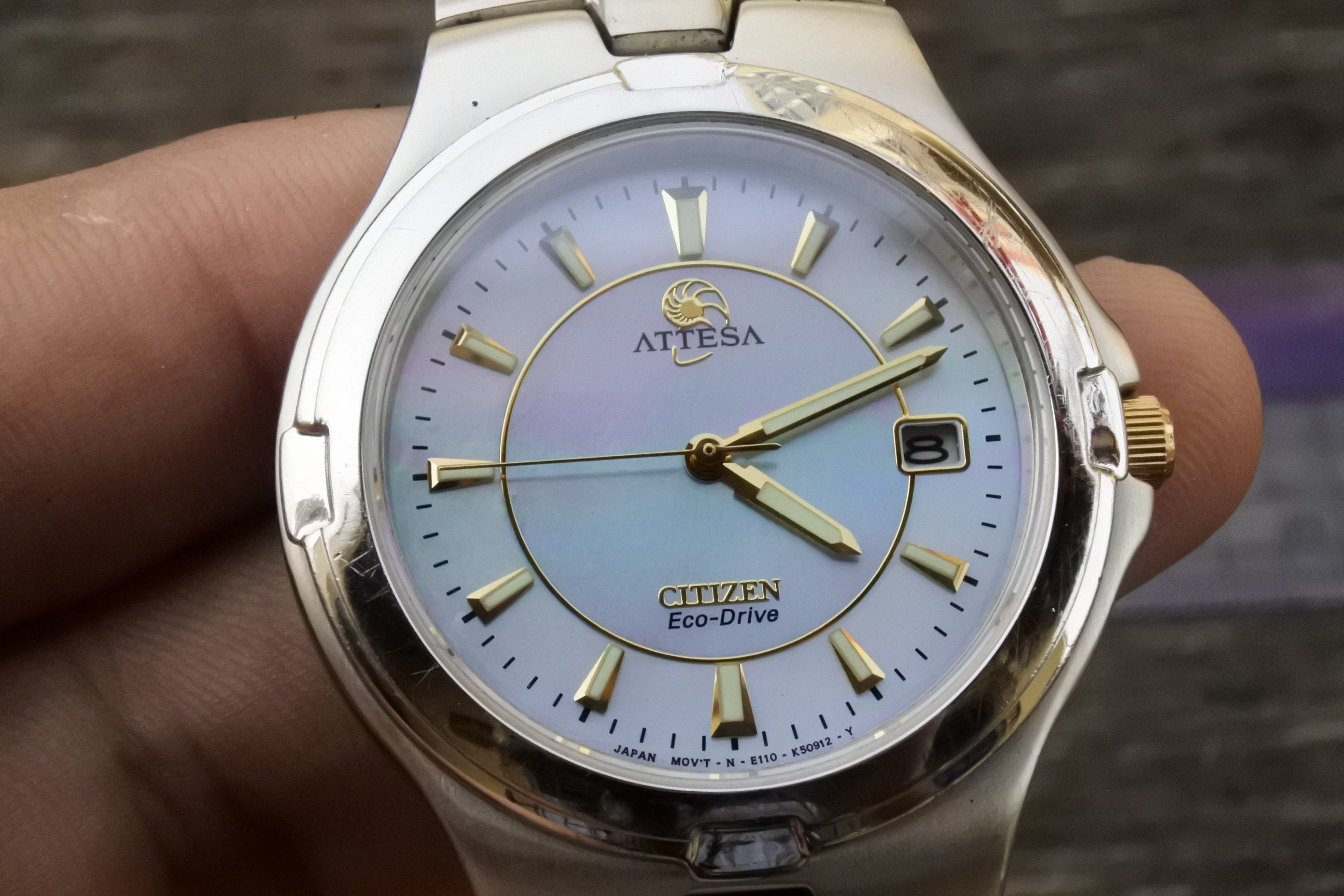 美品】CITIZEN 腕時計 ATTESA アテッサ Eco-Drive Citizen ATTESA CC3085-51A Eco Drive Satellite Wave GPS for