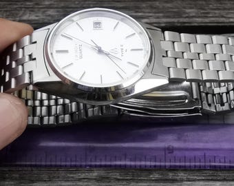 Vintage Seiko Dolce 9531 5150 Tungsten Carbide Case Men