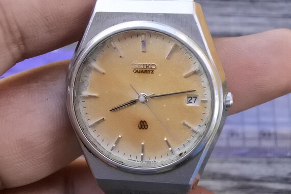 Vintage Seiko Twin Crystal 9442 7000 Original Bracelet Men Twin