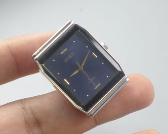 Vintage Seiko Spirit 7N01 5210 White Dial Men Quartz Watch Japan 