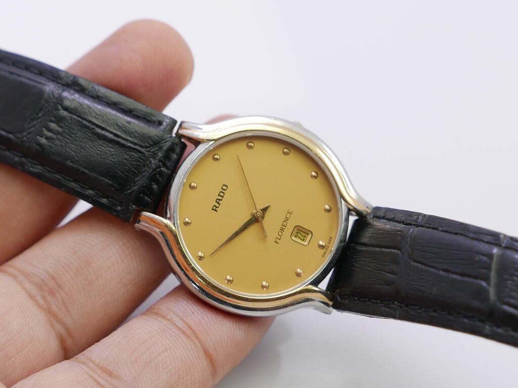 ヴィンテージ ラドー フローレンス 129.3644.4 サファイア