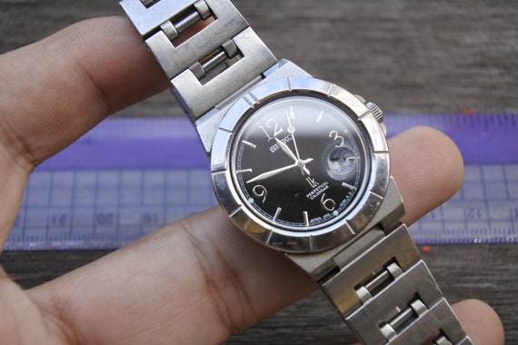 Vintage Seiko Lk Lukia Perpetual Calendar F32 0130 Black