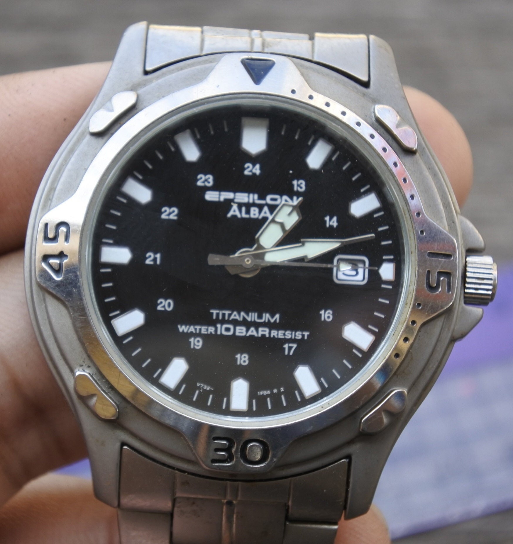 Epsilon alba deals titanium