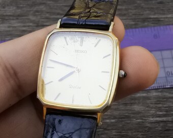 SEIKO セイコー　Dolce ドルチェ　腕時計　5E31-5A80 箱付き SEIKO セイコー ドルチェ クォーツ 5E31-5A80腕時計 SEIKO セイコー