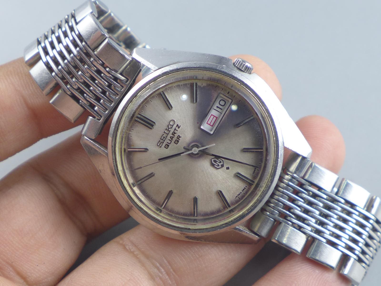 セイコー SEIKO QUARTZ QR 3863-7001 / 電池交換 動作確認済み 現状