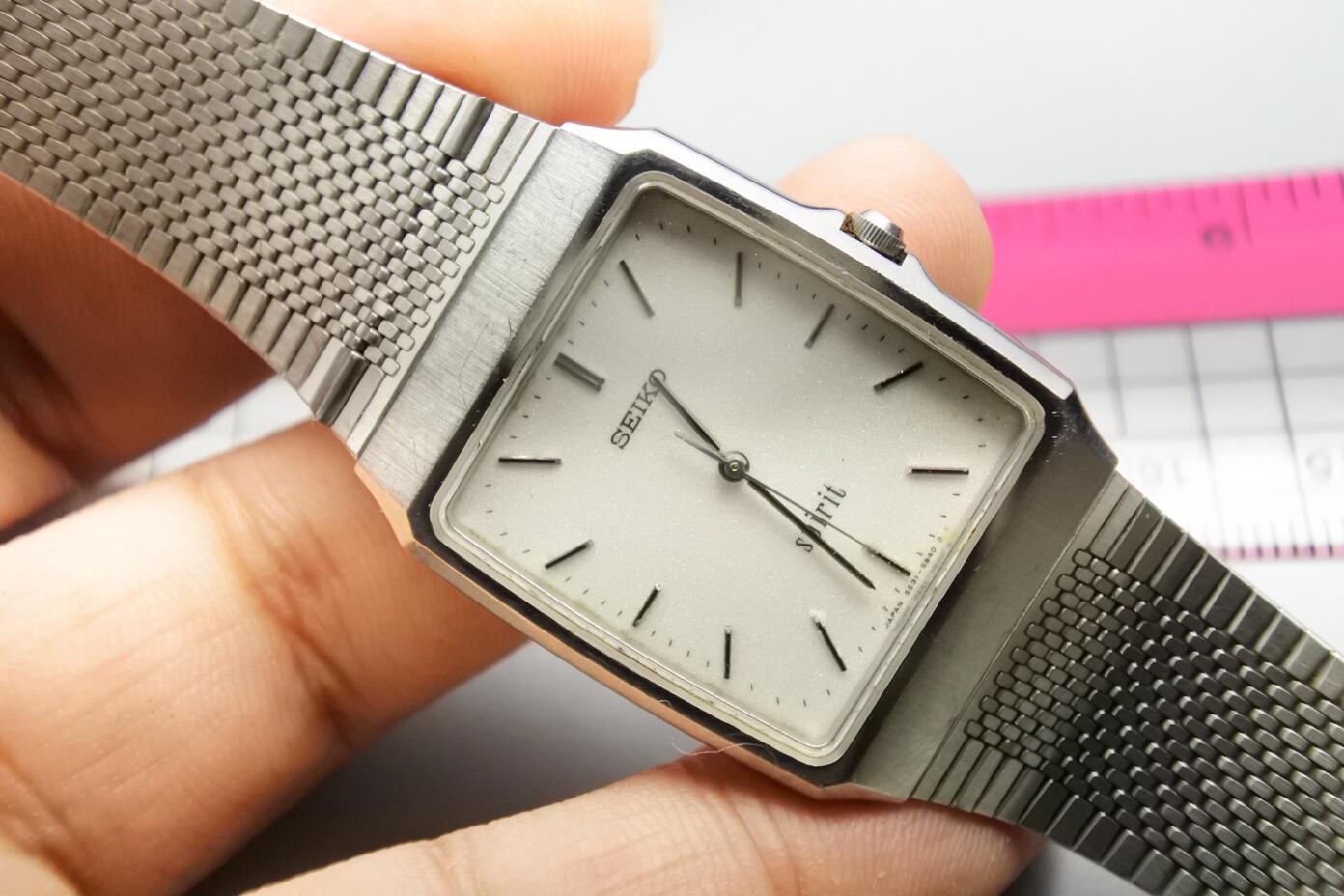 Seiko Spirit Tank - Etsy Seiko Spirit Tank - Etsy
