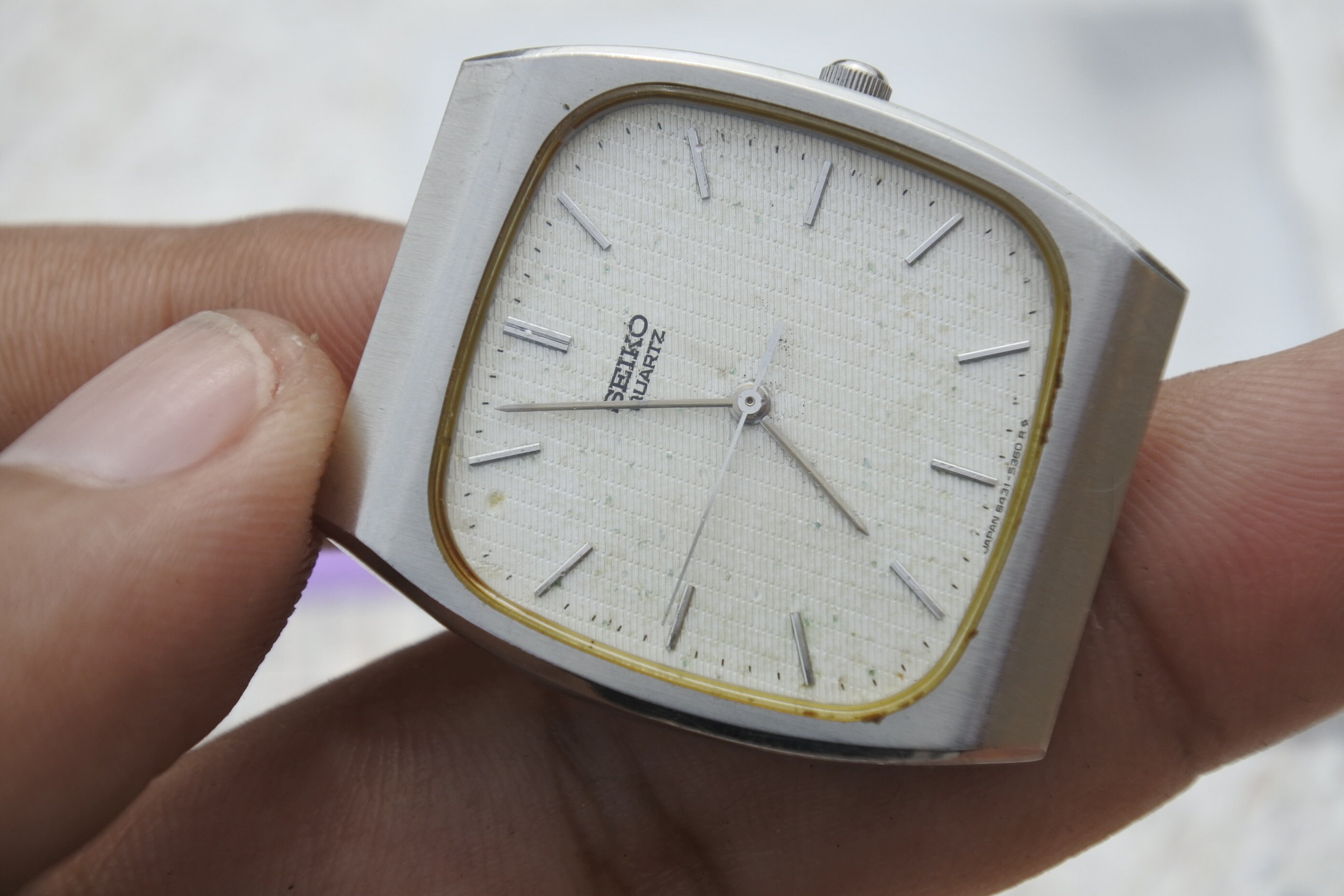 SEIKO セイコー 6430-5110 スクエア 希少なモデル クラシック時計 Yahoo!オークション -「5110」(ドルチェ) (セイコー)の落札相場