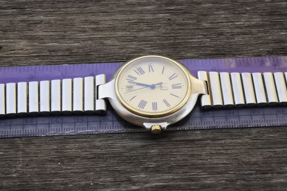 時計 dunhill Quartz Dunhill Millennium Two Tone Gold Date Quartz Watch | eBay