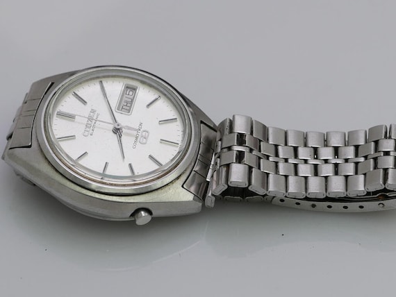 CITIZEN ELECTRONIC COSMOTRON 6-480357-Y シチズン 腕時計 ジャンク メンズ レトロ アンティーク CITIZEN] The Electronic Citizen \"Special\" in Electric Blue : r⁄Watches