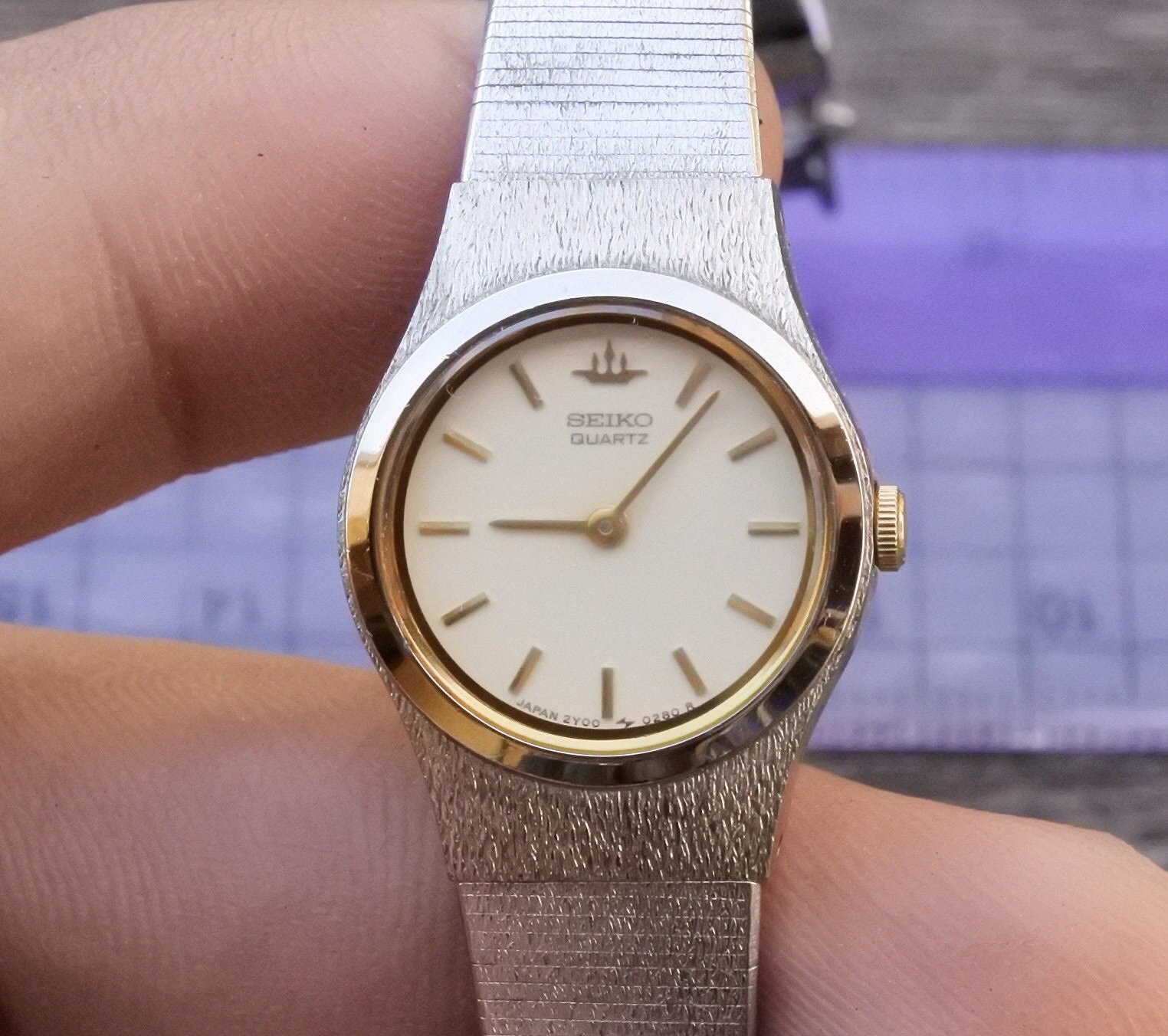 Vintage SEIKO 2針クォーツQUARTZ 5E20-5B40 Vintage SEIKO 2針クォーツQUARTZ 5E20-5B40 Seiko Quartz Type