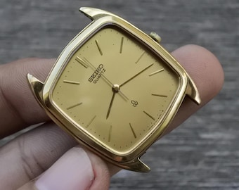 ヴィンテージ セイコー 7830 8010 テクスチャード ダイヤル メンズ