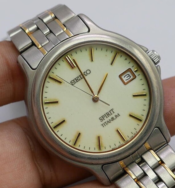 Vintage Citizen Exceed UHAG Ultra Hard Alloy Gold titanium Nitride 