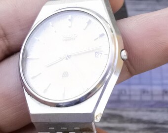 Vintage Seiko Twin Crystal 9442 7000 Original Bracelet Men Twin